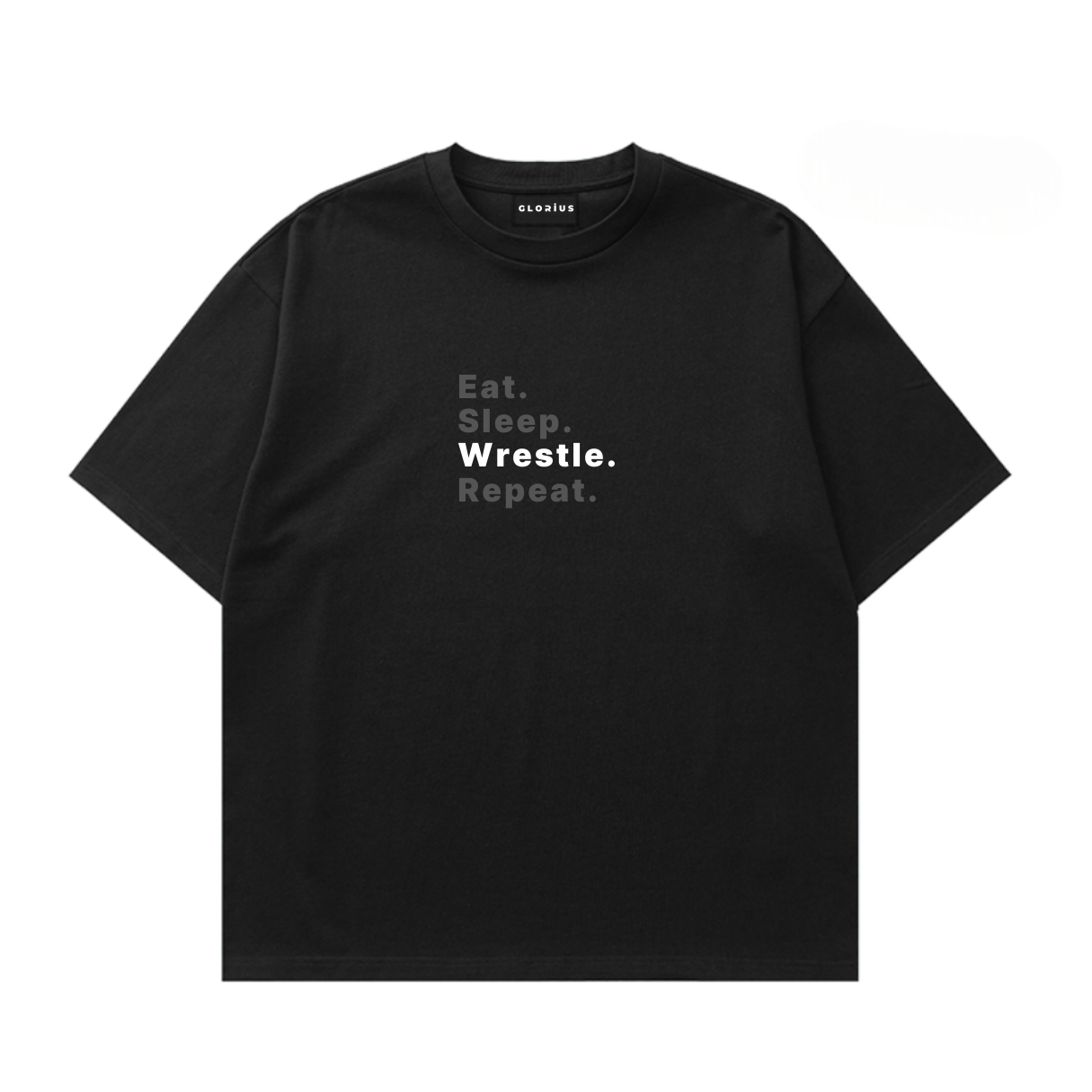 Eat Sleep Wrestle Repeat Tshirt